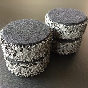 Schwingungsdämpfer - Absorber Pads in anthrazit